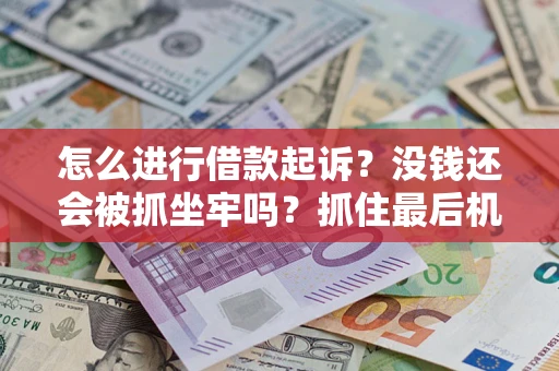 济南怎么进行借款起诉？没钱还会被抓坐牢吗？抓住最后机会！