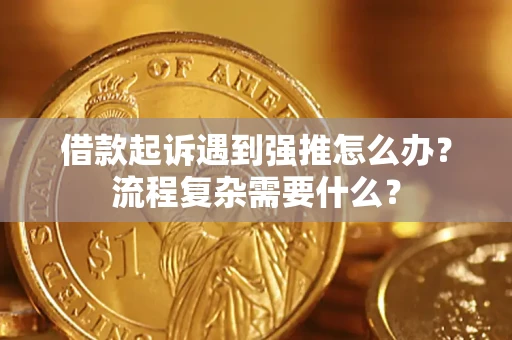 济南借款起诉遇到强推怎么办？流程复杂需要什么？