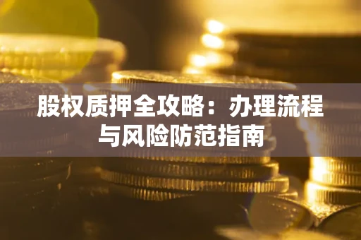 济南股权质押全攻略：办理流程与风险防范指南